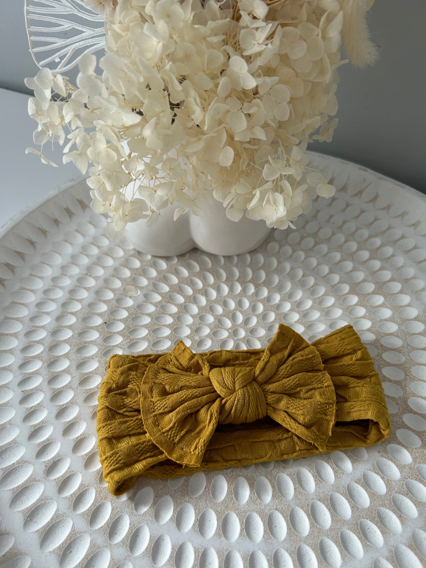 Fabric Bow Headband