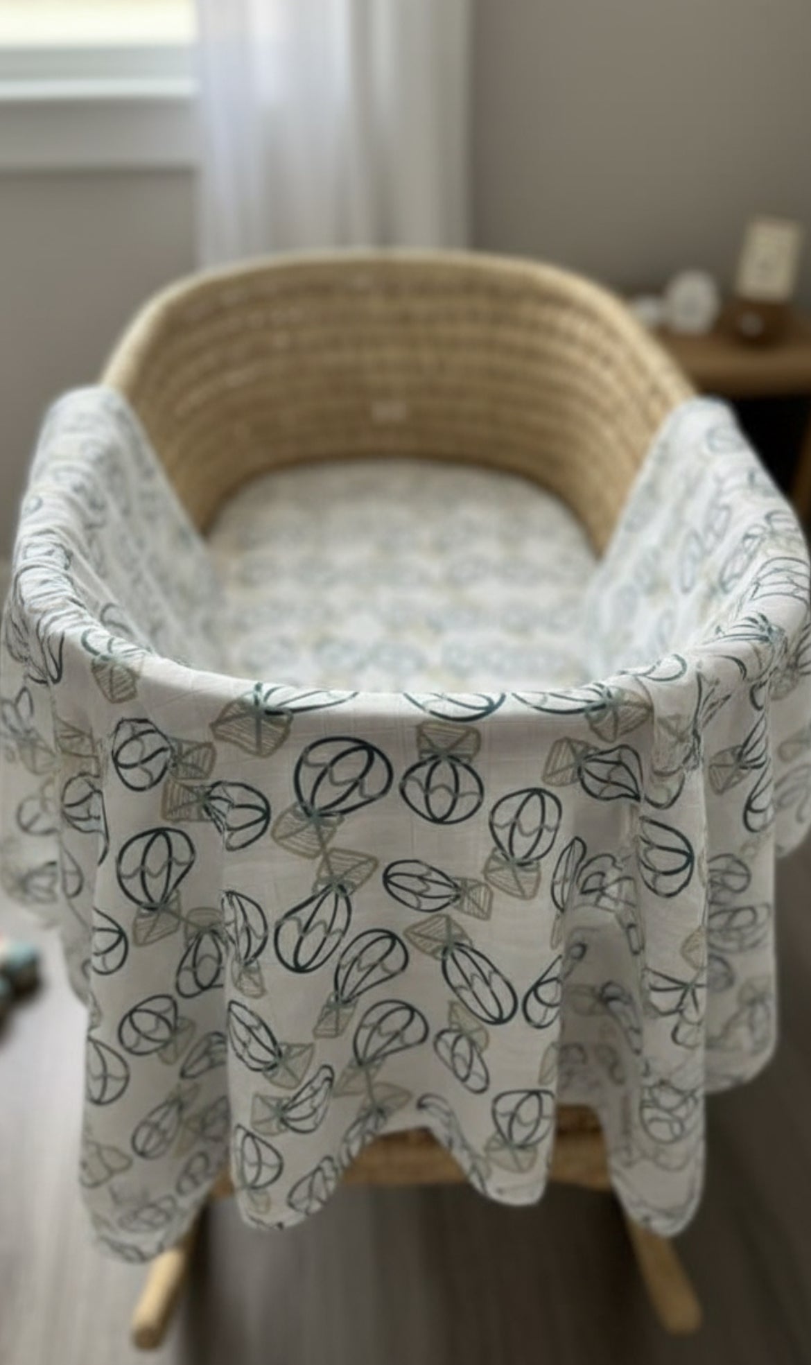 Hot Air Balloon Muslin Swaddle