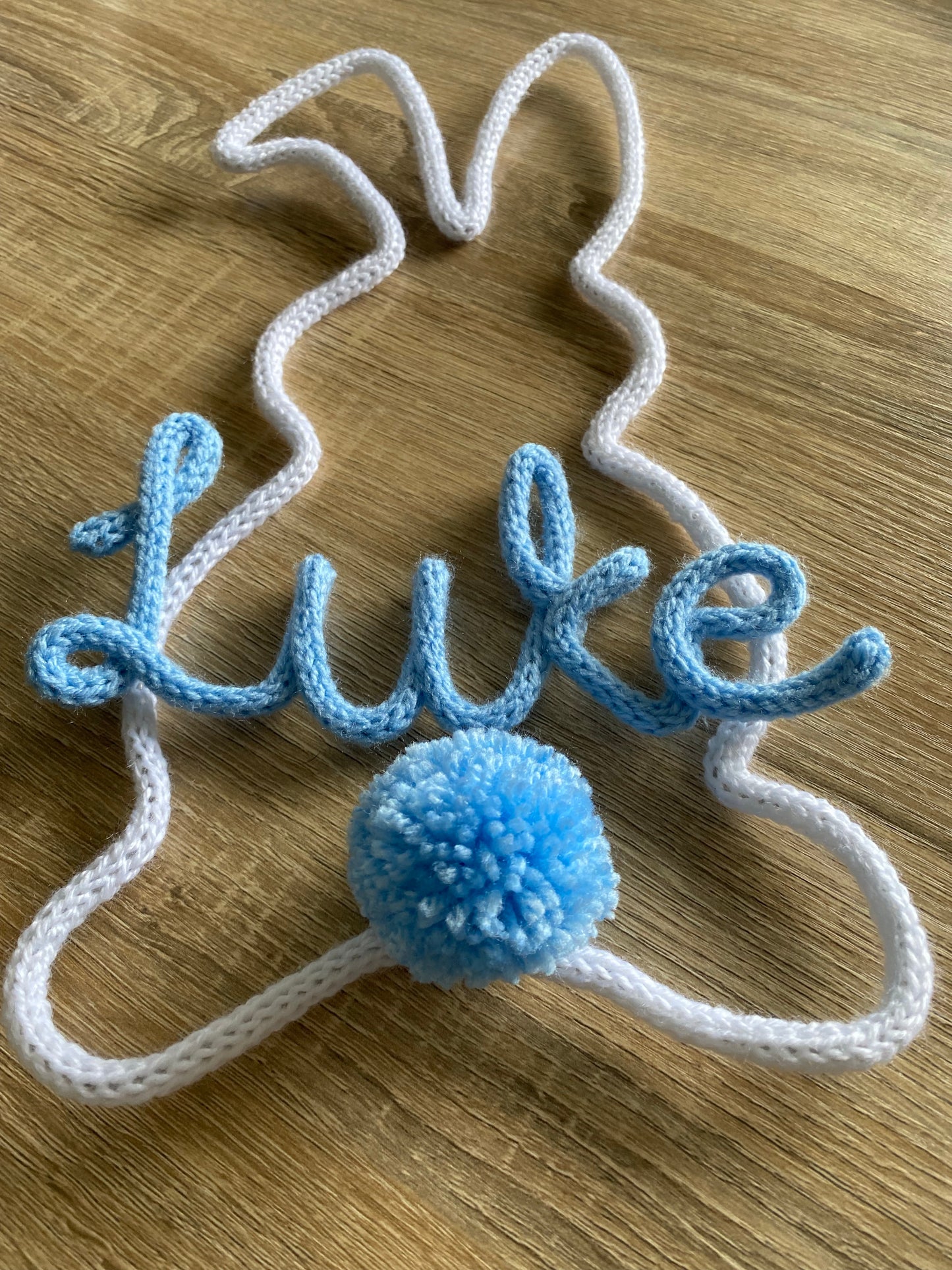 Knitted Bunny - Personalised