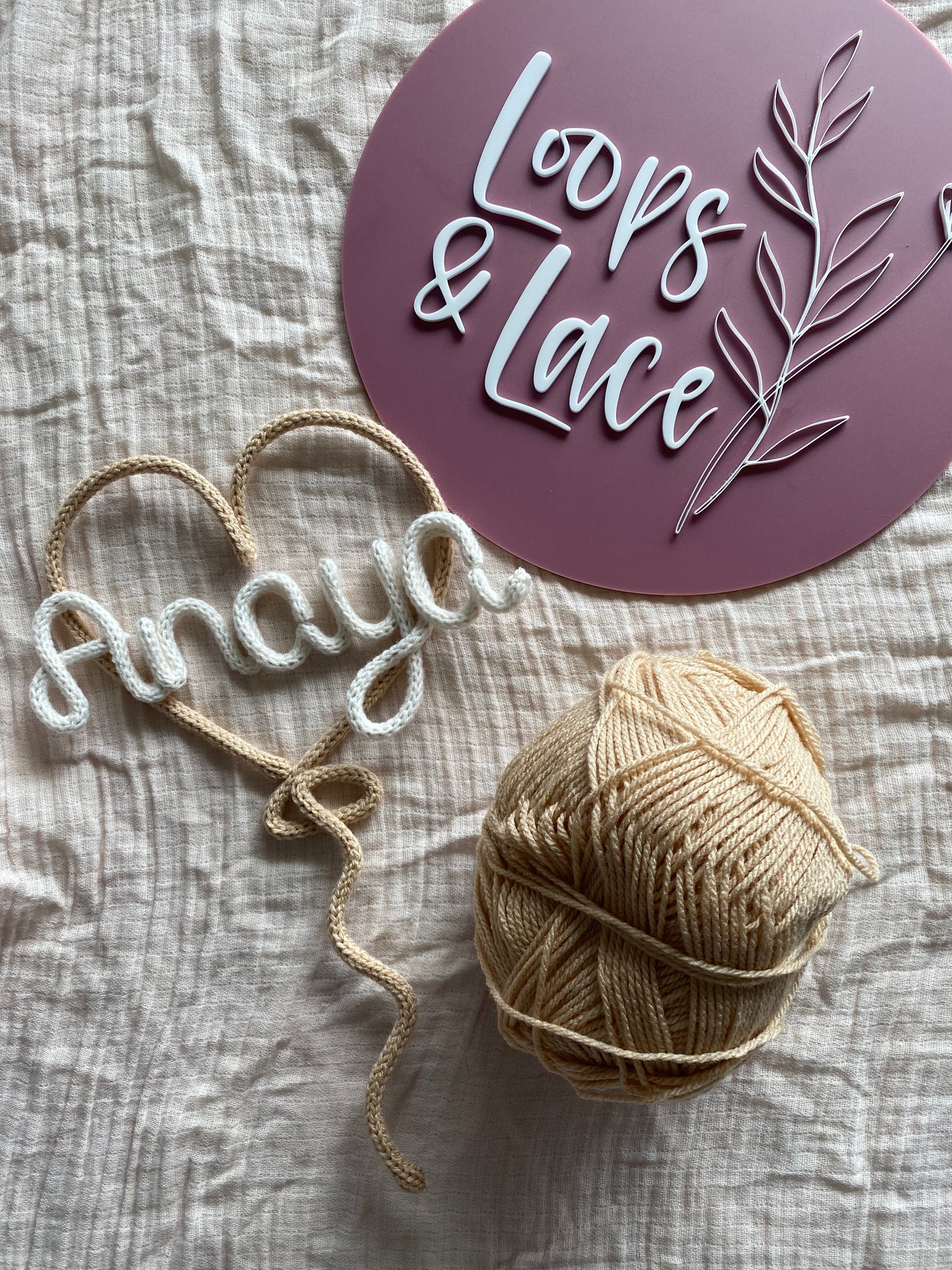 Personalised Knitted Balloons