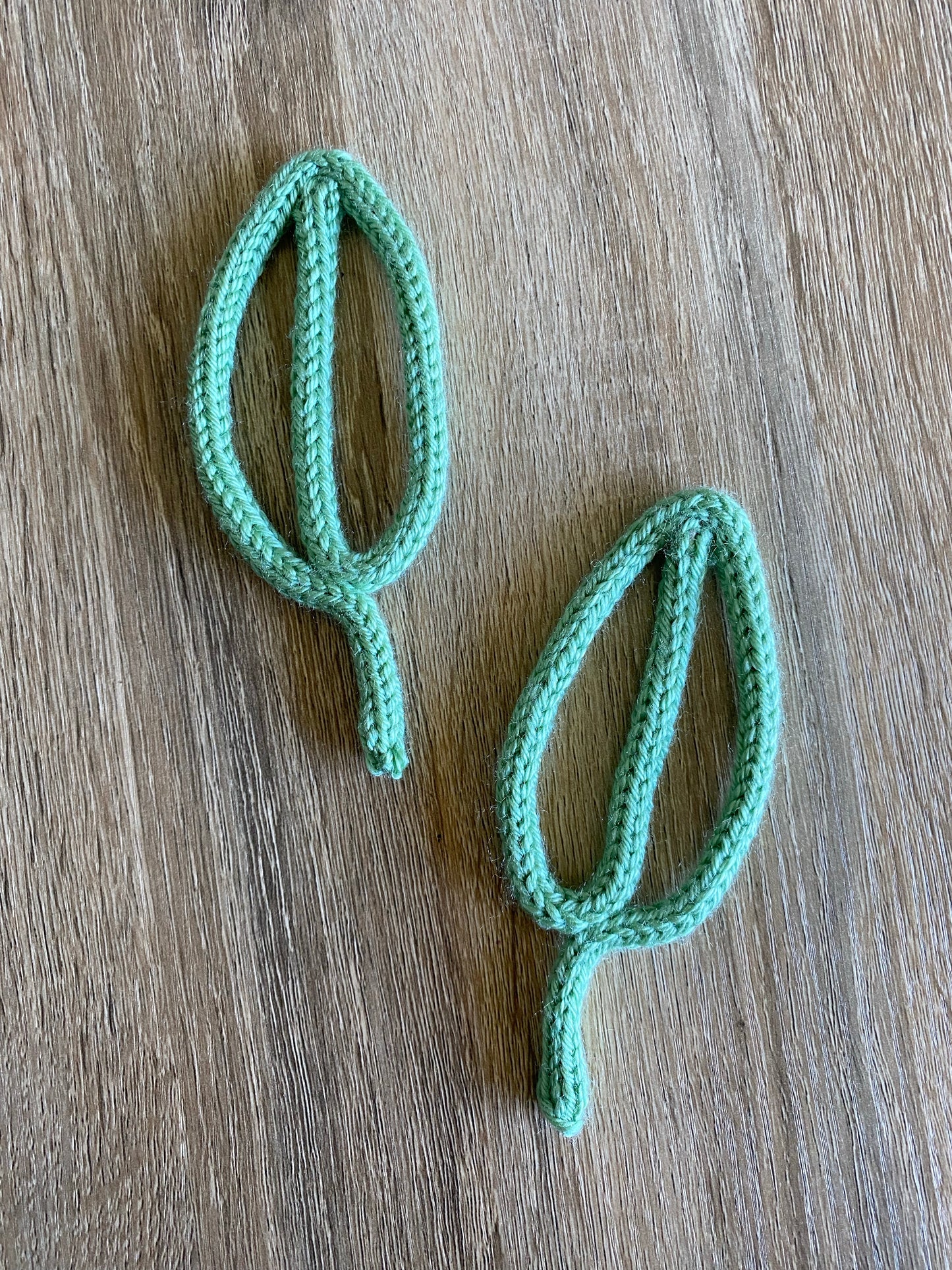 Knitted Leaves