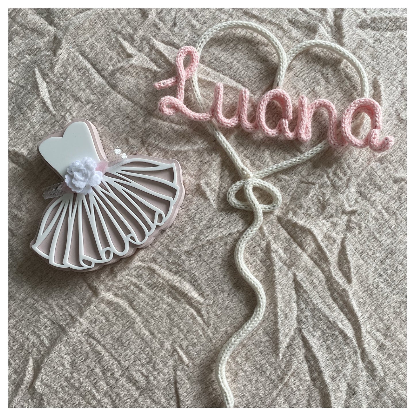 Personalised Knitted Balloons