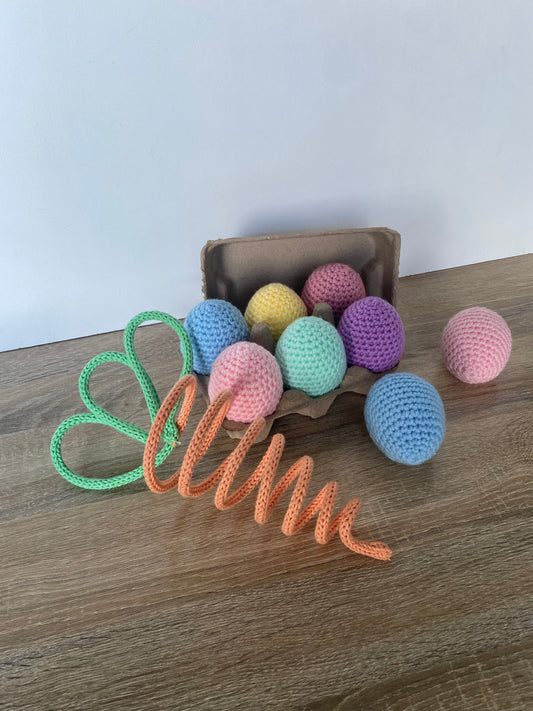 Knitted Eggs