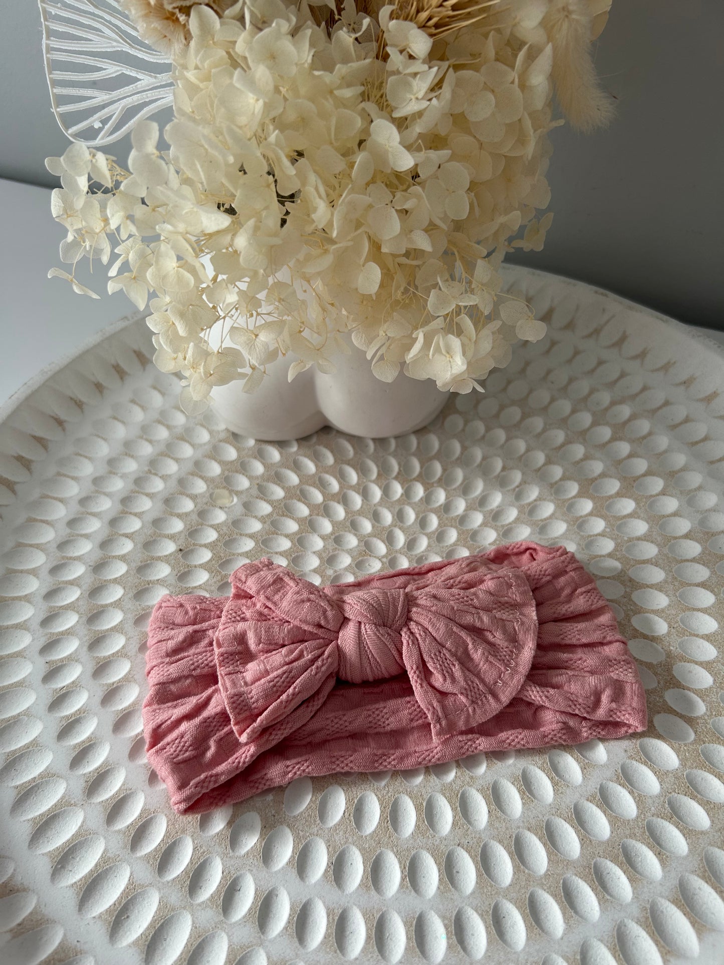 Fabric Bow Headband