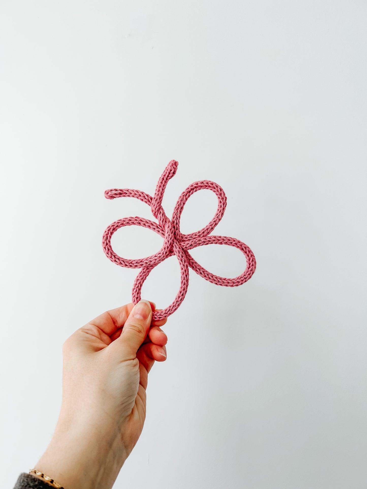 Knitted Butterfly