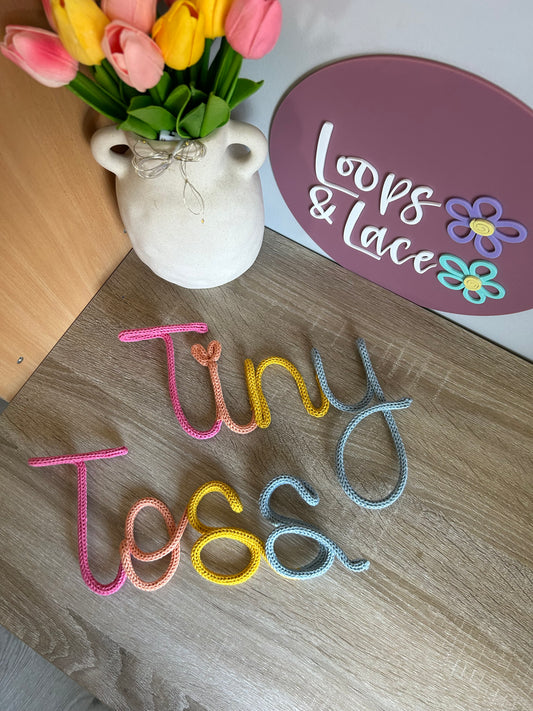 Multicoloured Names & Words
