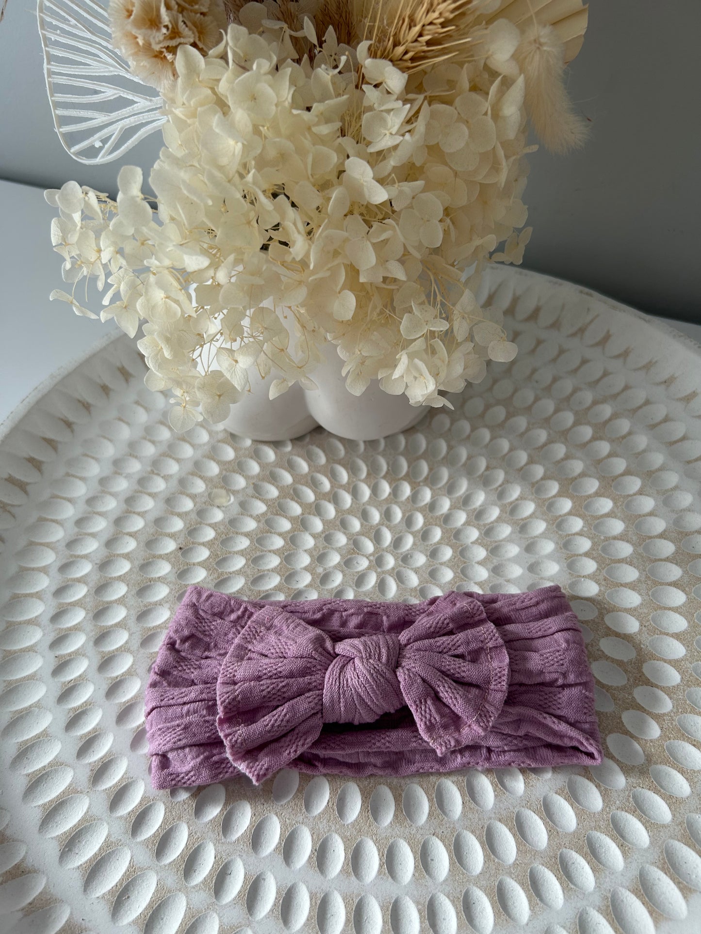 Fabric Bow Headband