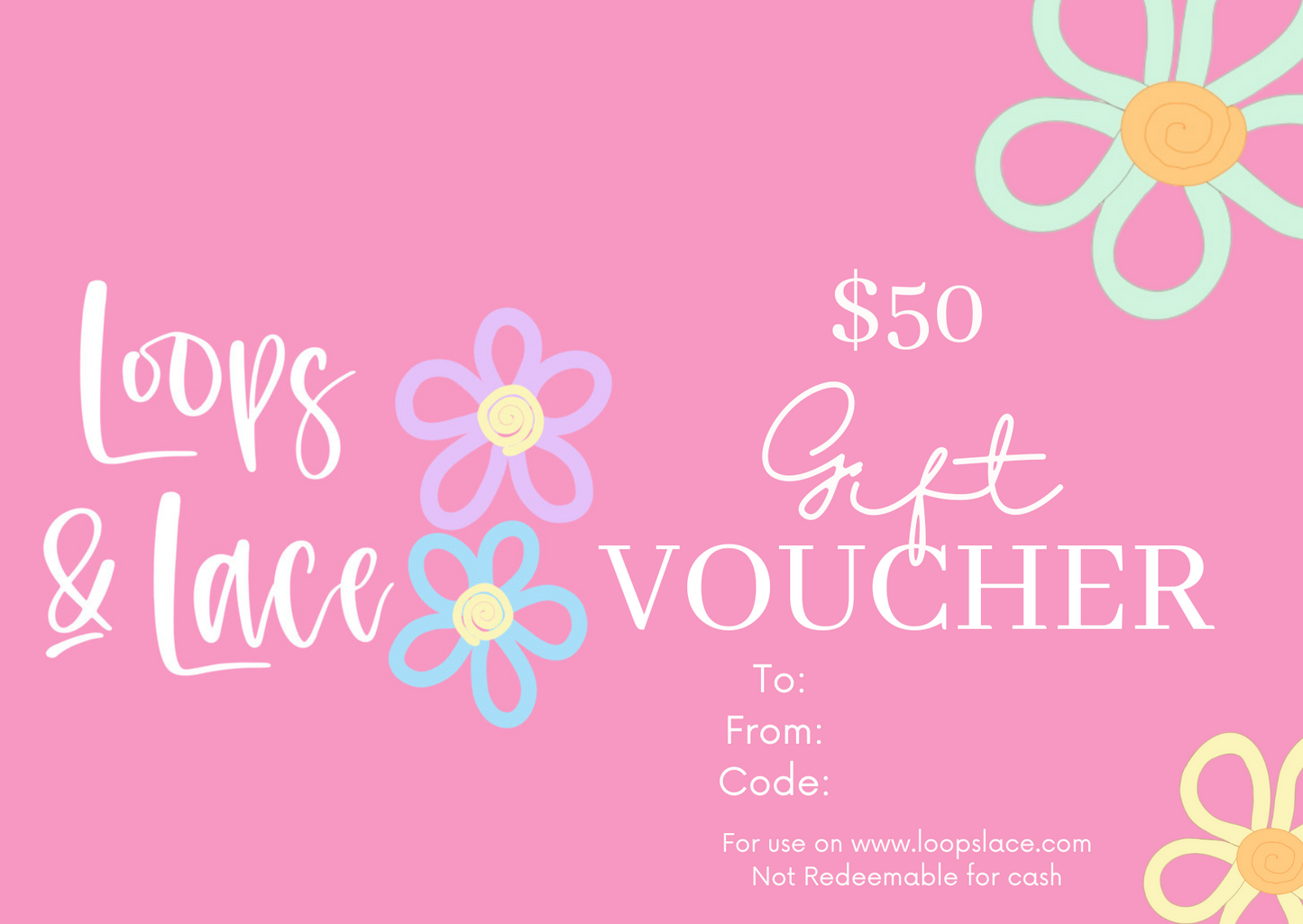 Loops & Lace Gift Card