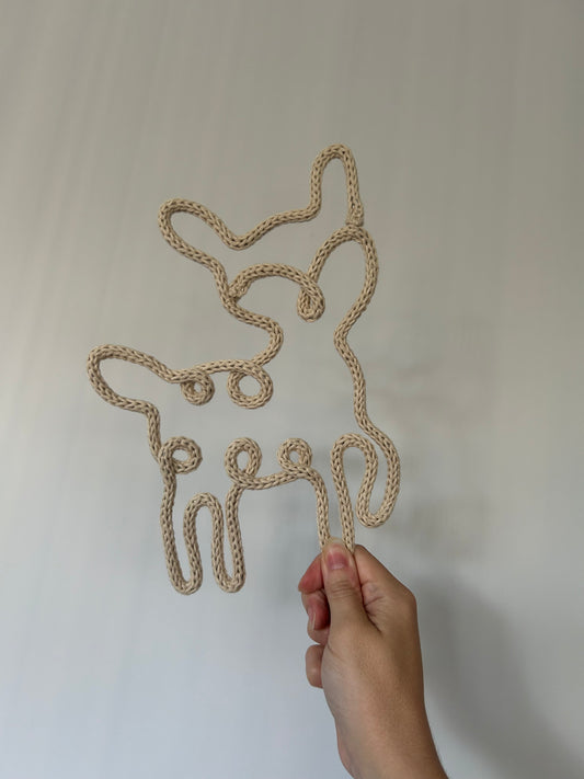 Knitted Woodland Deer