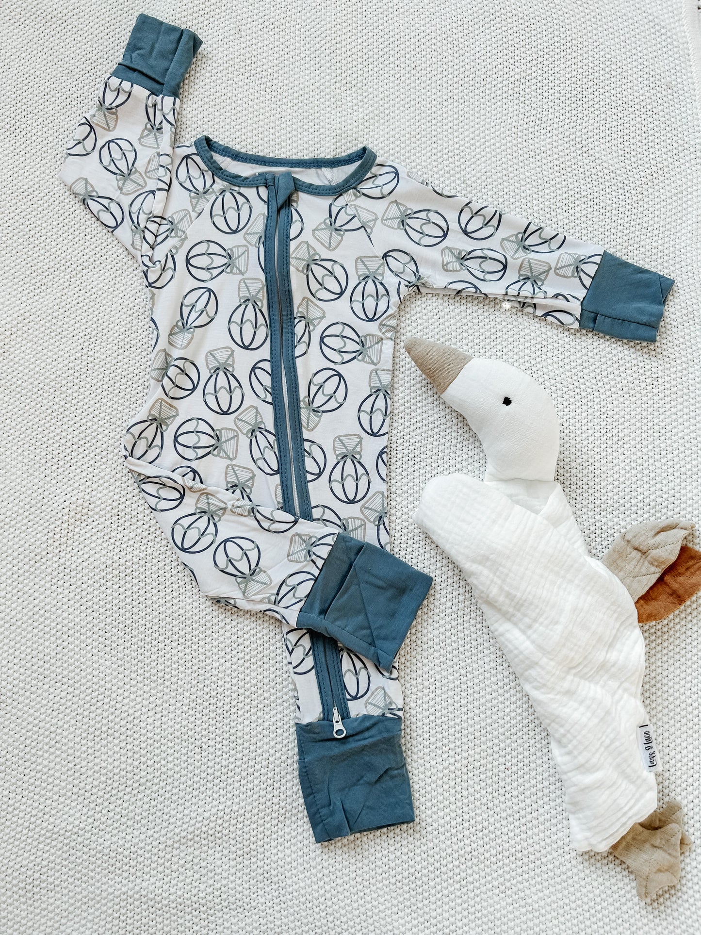 Hot Air Balloon Bamboo Onesies