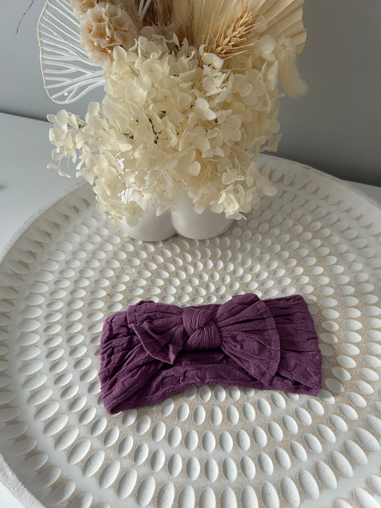 Fabric Bow Headband