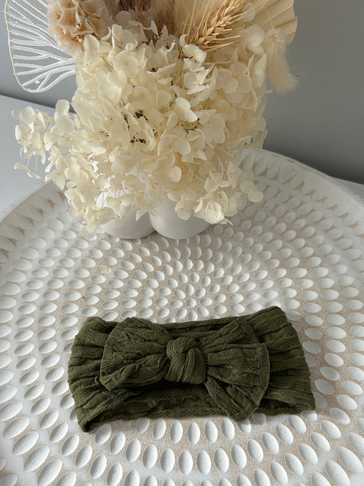 Fabric Bow Headband