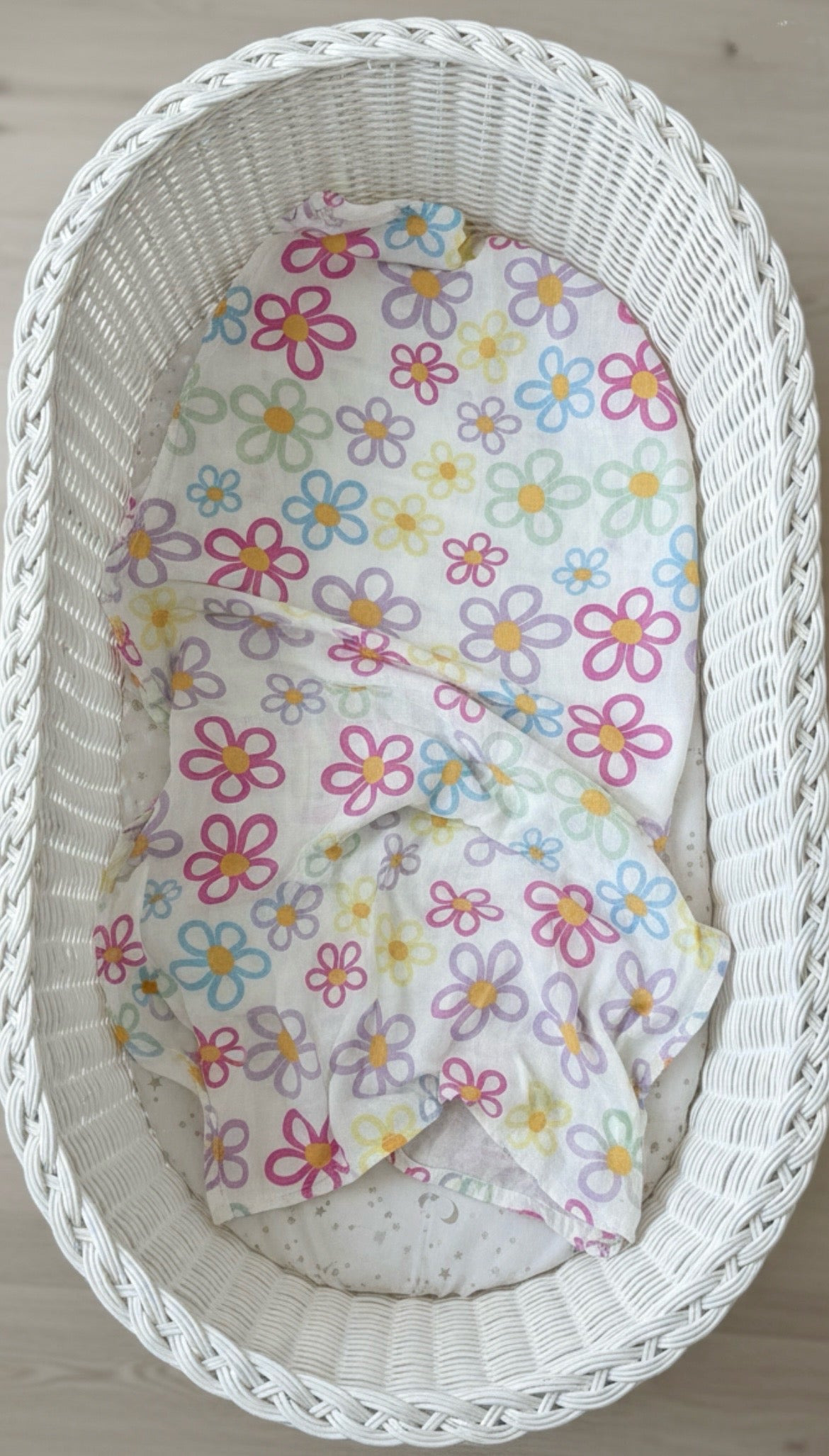 Daisy Muslin Swaddle
