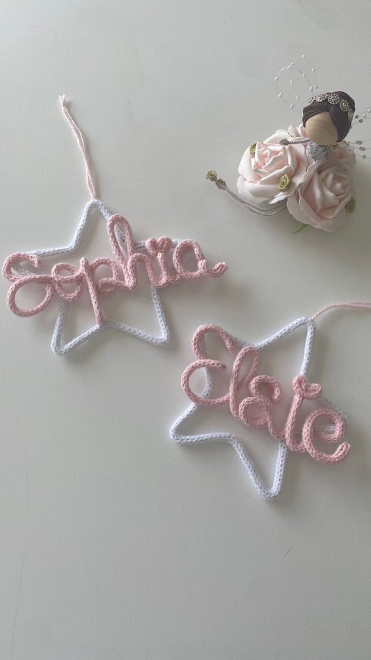 Personalised Star Ornament