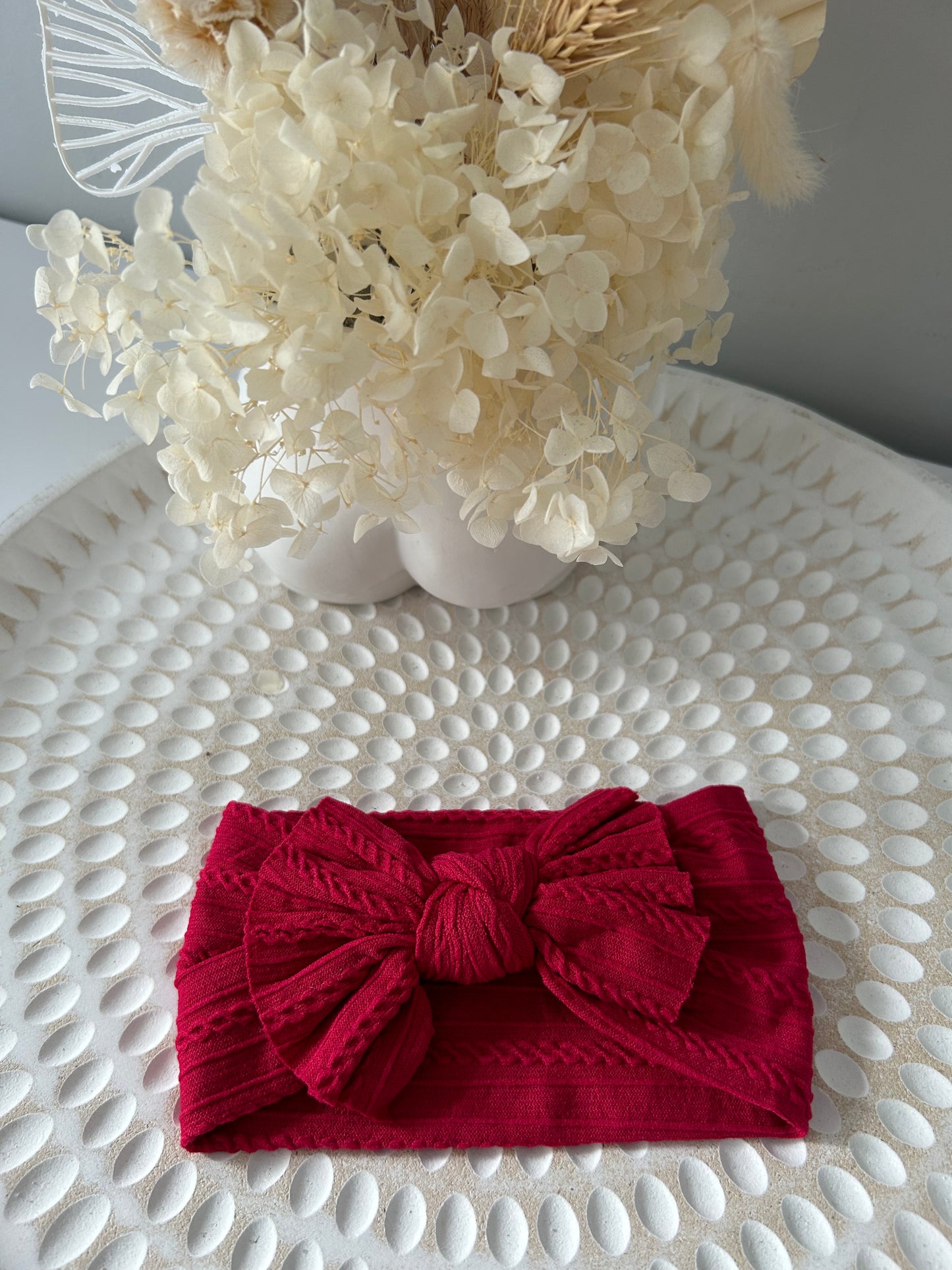 Fabric Bow Headband