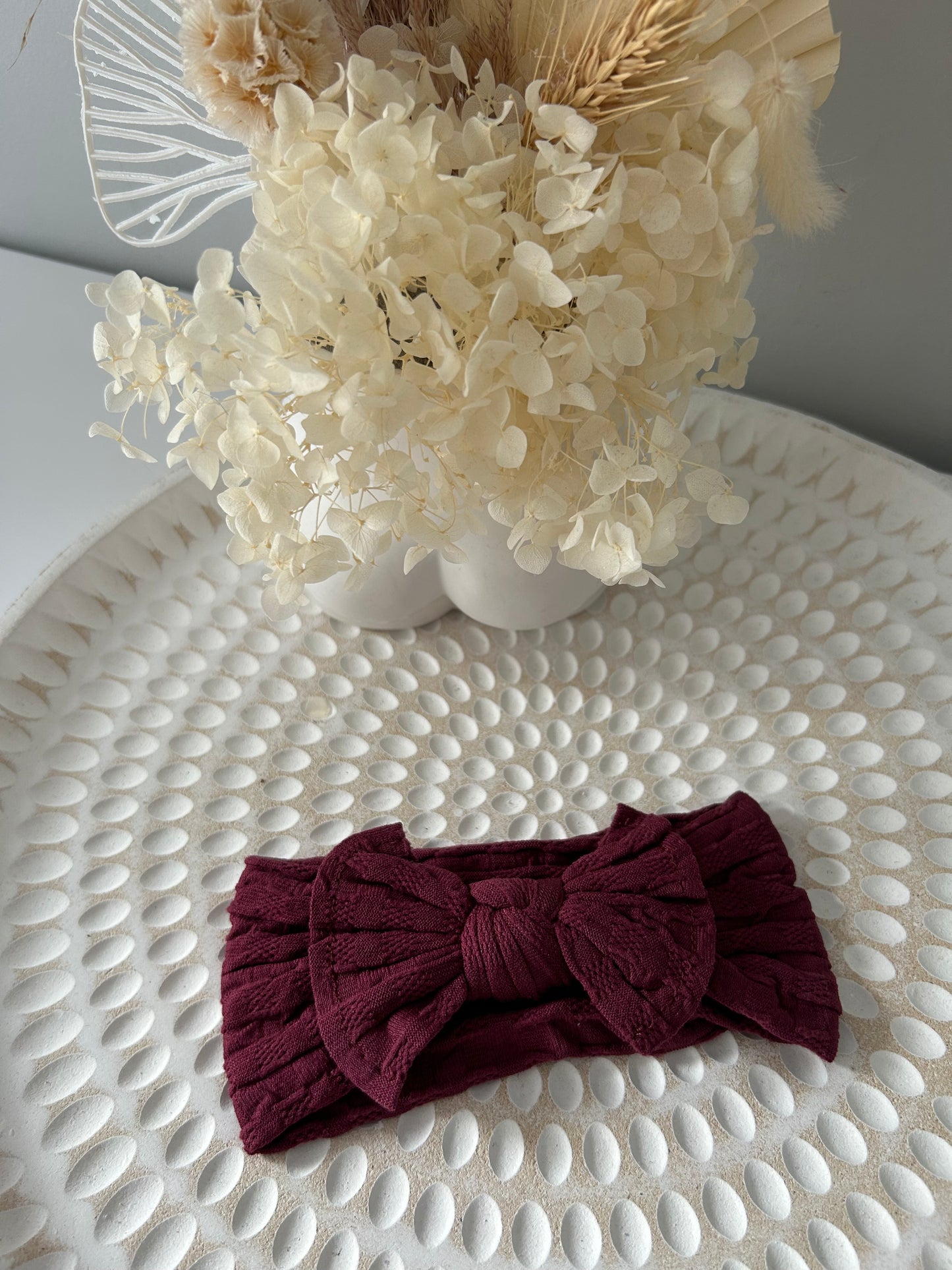 Fabric Bow Headband