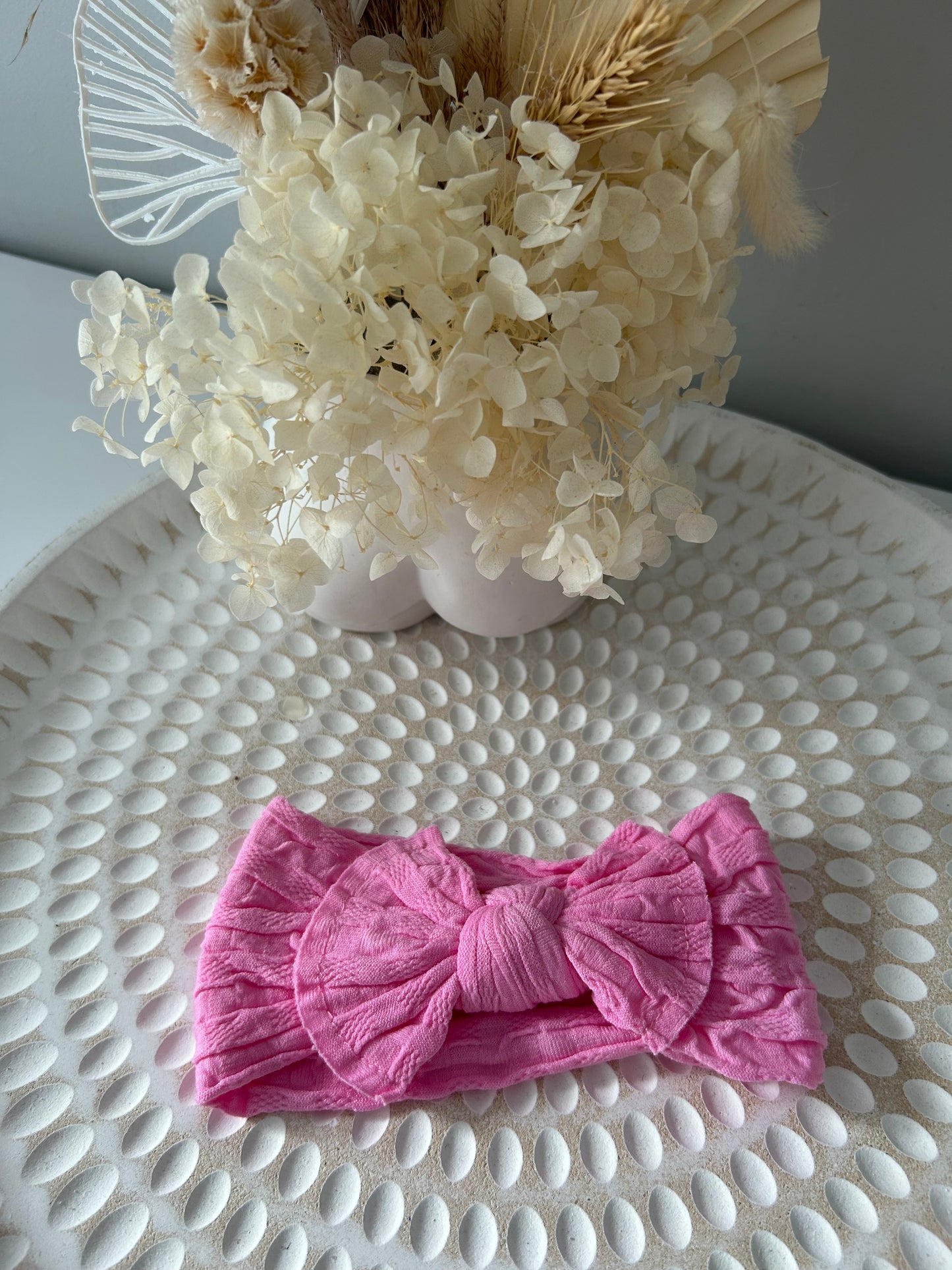 Fabric Bow Headband