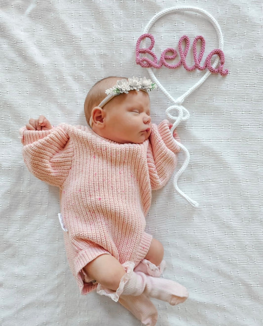 Personalised Knitted Balloons