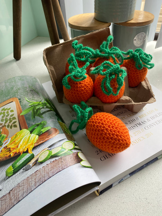 Knitted Hunting Carrots