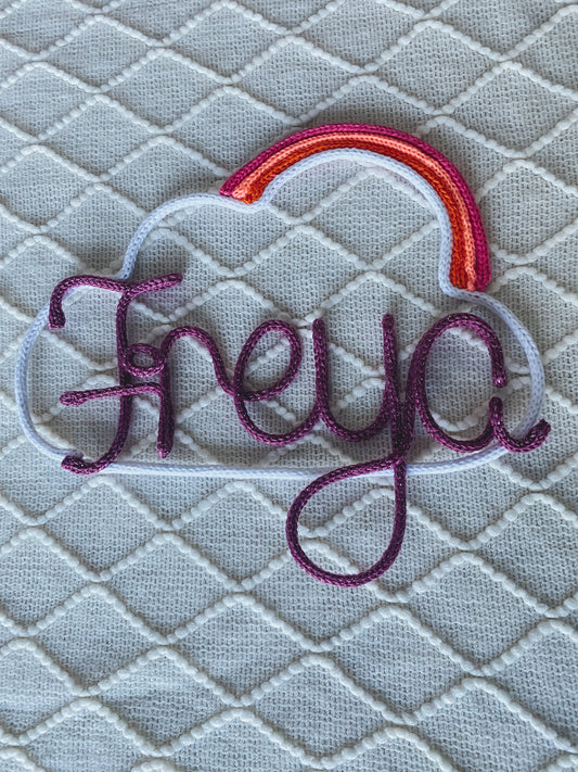 Personalised Rainbow Clouds