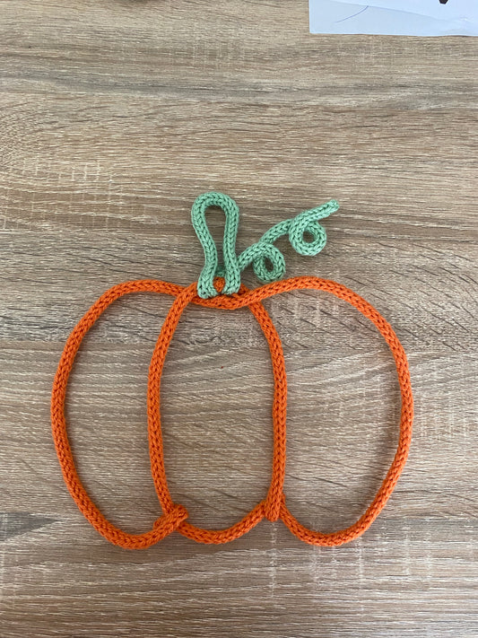 Personalised Knitted Pumpkin