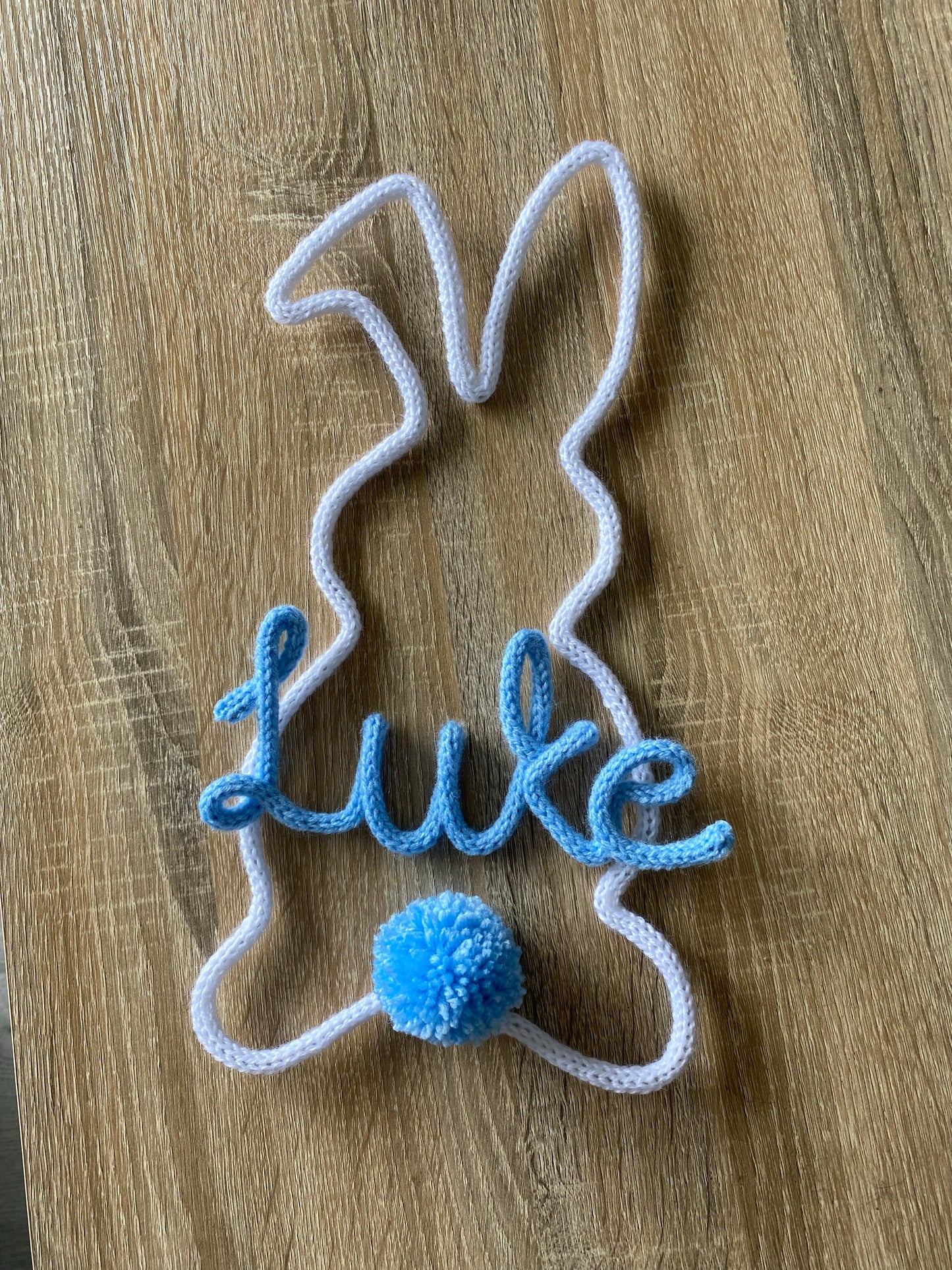 Knitted Bunny - Personalised