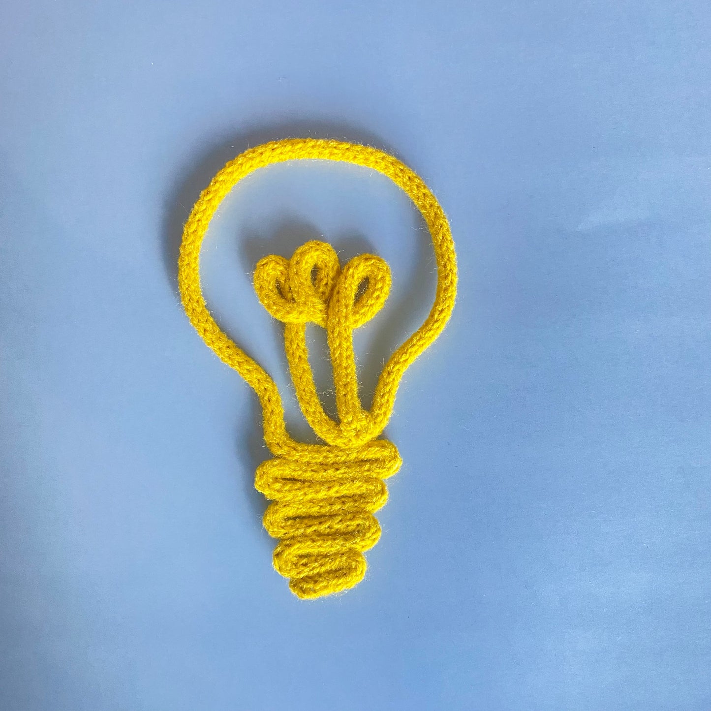 Knitted Lightbulb