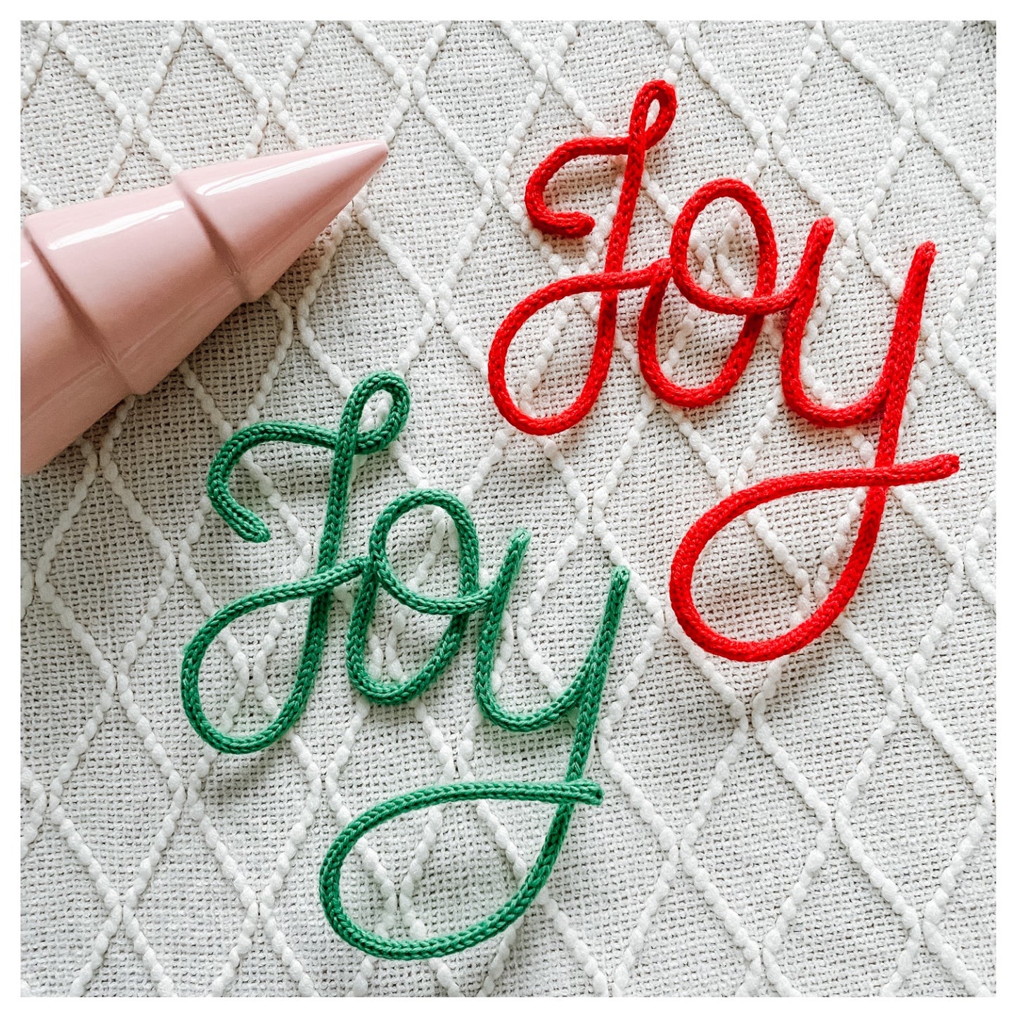 Knitted Joy Decor