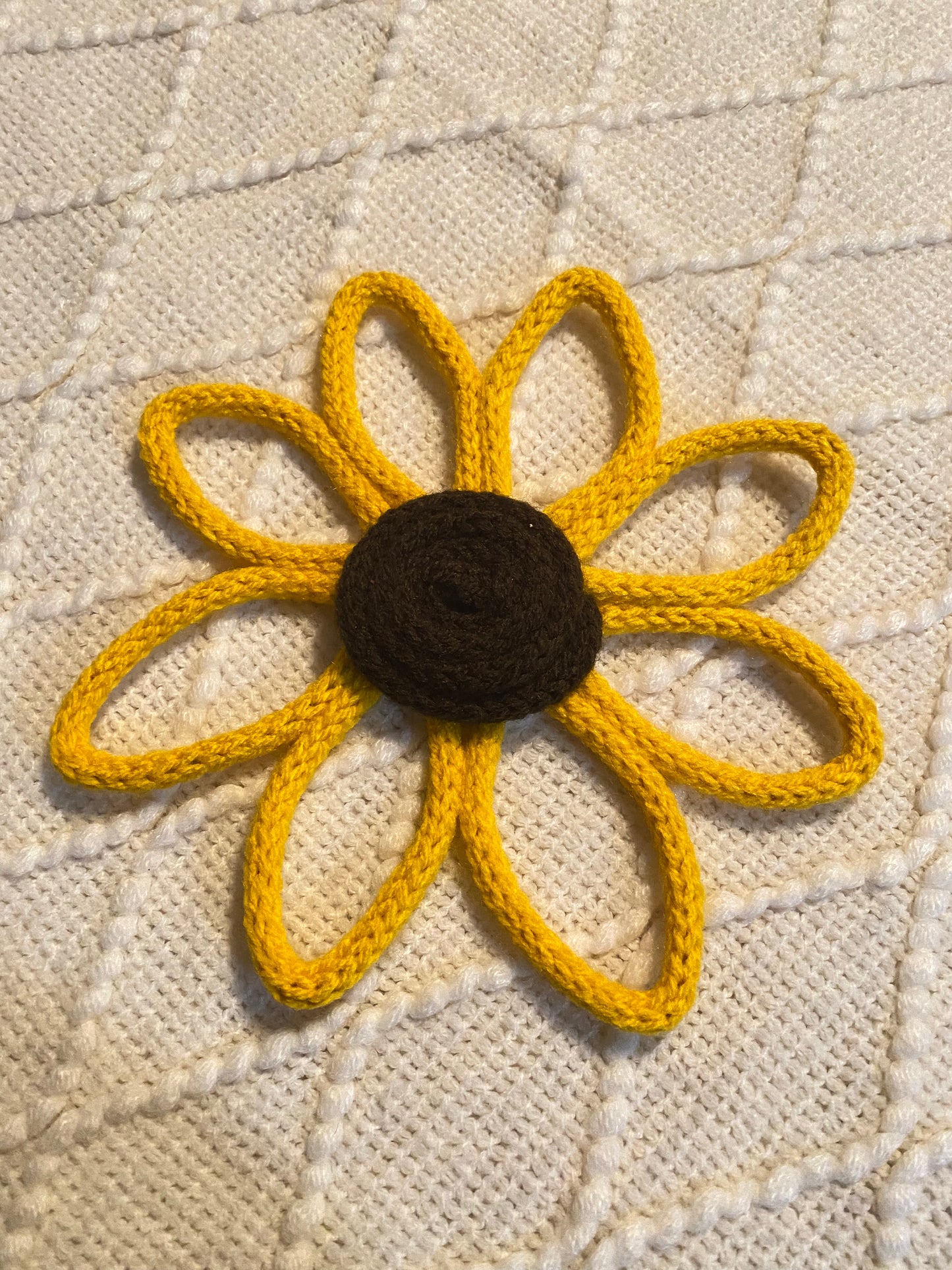 Knitted Sunflowers